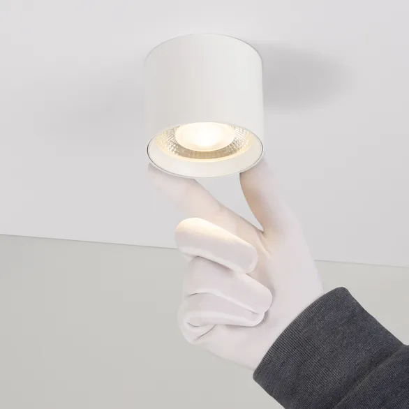 Светильник SP-DICE-R77-10W Day4000 (WH, 24 deg, 230V) (Arlight, IP54 Металл, 5 лет)