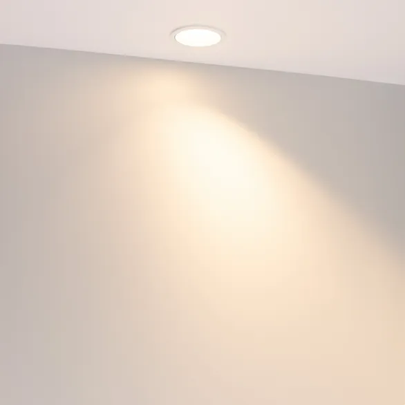 Светильник MS-ARADO-BUILT-R65-9W Warm3000 (WH-WH, 55 deg, 230V) (Arlight, IP20 Металл, 5 лет)