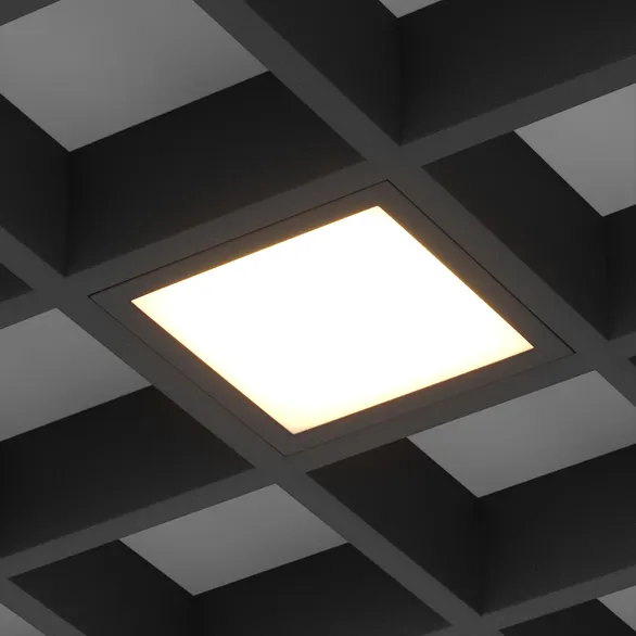 Светильник DL-GRIGLIATO-S140x140-18W Warm3000 (BK, 100 deg, 230) (Arlight, IP40 Металл, 5 лет)