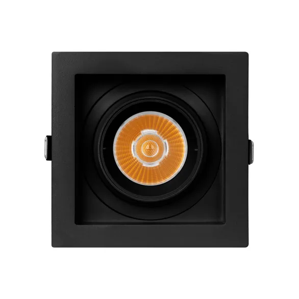 Светильник MS-VORTEX-BUILT-S117x117-20W Warm3000 (BK-BK, 20 deg, 230V) (Arlight, IP20 Металл, 5 лет)