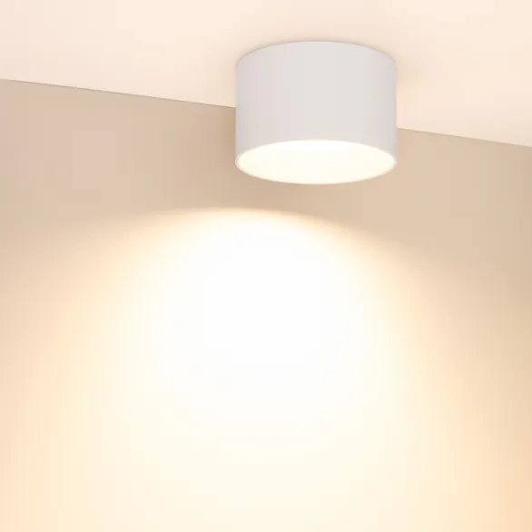 Светильник SP-BISCOTTO-R140-15W Warm3300-MIX (WH, 80 deg, 230V) (Arlight, IP54 Металл, 5 лет)