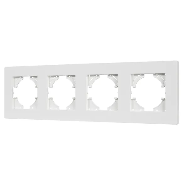 Рамка пластиковая FRM-PERIO-PL-4-WH (Arlight, -)