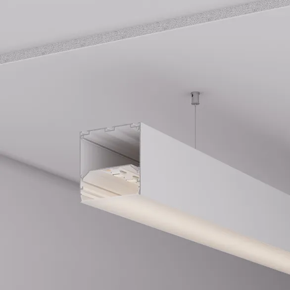 Профиль LINE-M-7575-2000 WHITE (Arlight, Алюминий)