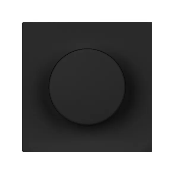 Лицевая панель светорегулятора PNL-NOBE-FB-SFPL-BK  (Arlight, Черный оникс)