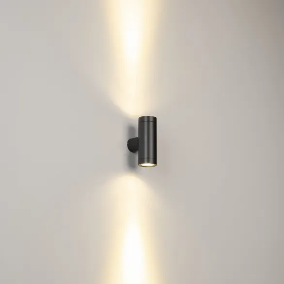 Светильник LGD-RAY-WALL-TWIN-R46-2x3W Day4000 (GR, 24 deg, 230V) (Arlight, IP65 Металл, 3 года)