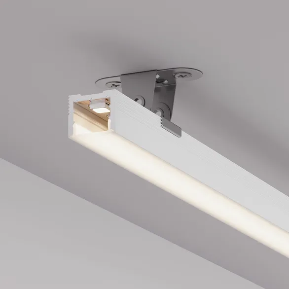 Профиль SL-SLIM-H13M-2000 WHITE (BY) (Arlight, Алюминий)