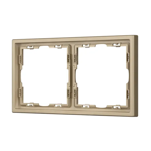 Рамка пластиковая FRM-NOBE-SFPL-2-GD (Arlight, -)