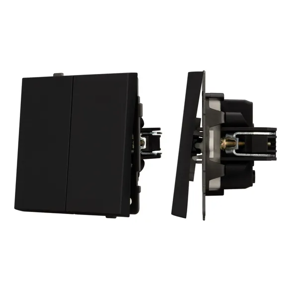 Механизм выключателя управления шторами SWT-TENDO-MKR2-SFPL-BK (230V, 10A) (Arlight, -)