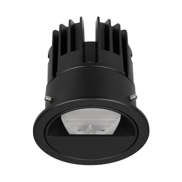 Светильник встраиваемый DL-VEILA-R63-8W Warm3000 (Черный RAL9005, A44x46 deg, 230V) (Arlight, IP20 Металл, 5 лет)