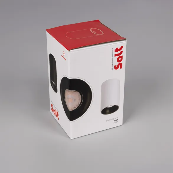 Светильник SP-SALT-R95-20W Warm3000 (WH-BK, 40 deg, 230V) (Arlight, IP54 Металл, 5 лет)