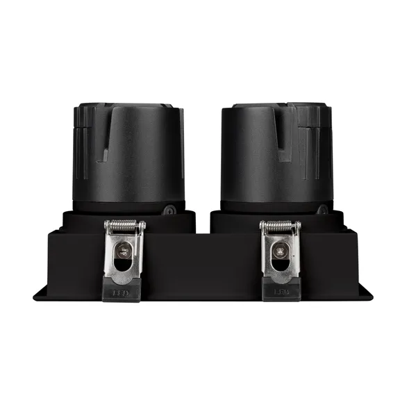 Светильник MS-FLOW-BUILT-S157x85-2x6W Warm3000 (BK, 38 deg, 230V) (Arlight, IP20 Металл, 5 лет)