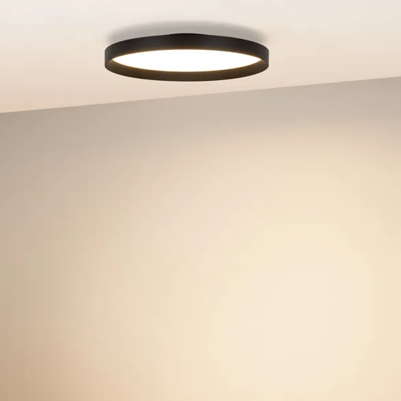 Светильник SP-ESTELY-R450-40W Warm3300-MIX (BK, 80 deg, 230V, TRIAC) (Arlight, IP20 Металл, 5 лет)