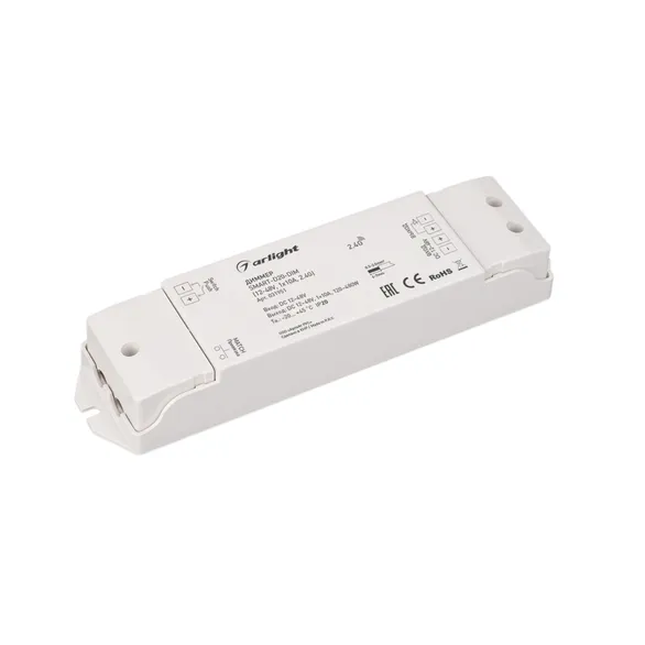 Диммер SMART-D20-DIM (12-48V, 1x10A, 2.4G) (Arlight, IP20 Пластик, 5 лет)