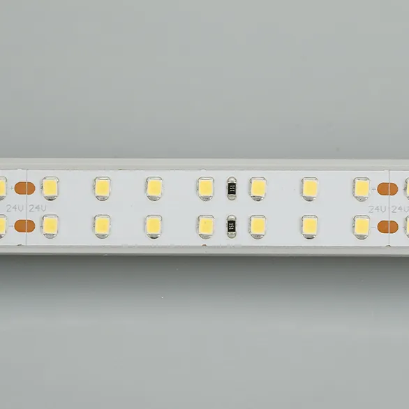 Светодиодная лента RT 2-5000 24V Warm3000 2x2 (2835, 980 LED, CRI98) (Arlight, 20 Вт/м, IP20)