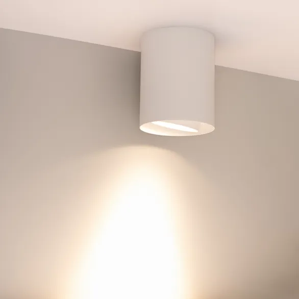 Светильник SP-FOCUS-R132-24W Warm3000 (WH, 36 deg, 230V) (Arlight, IP54 Металл, 5 лет)