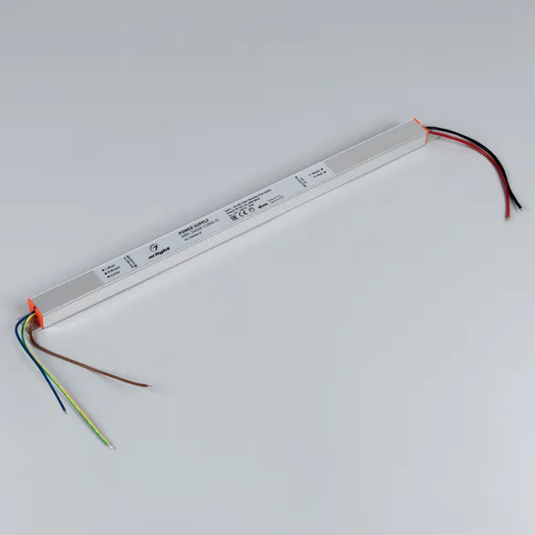 Блок питания ARV-24048-LONG-D (24V, 2A, 48W) (Arlight, IP20 Металл, 3 года)