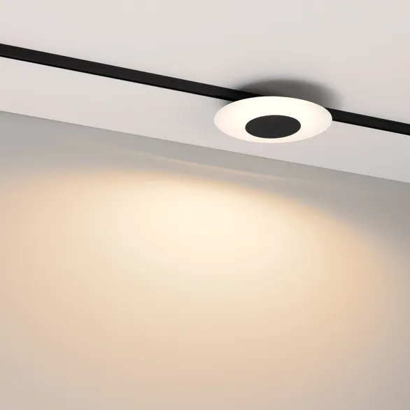 Светильник MAG-MICROCOSM-VINYL-R170-7W Warm3000 (BK, 150 deg, 24V) (Arlight, IP20 Металл, 5 лет)