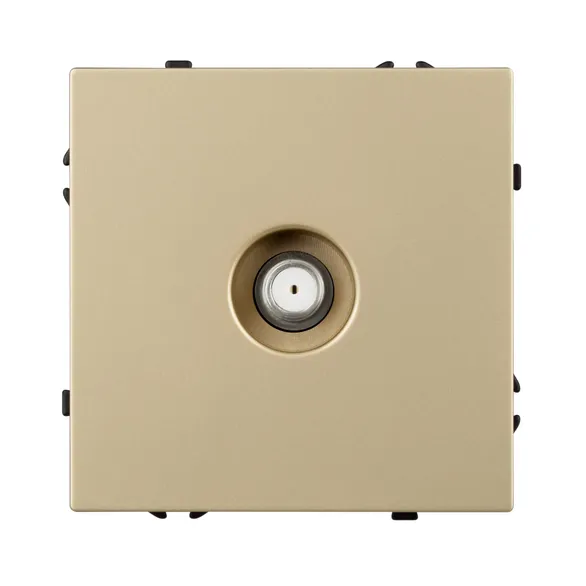 Механизм спутниковой розетки SCT-NOBE-MST1-SFPL-GD (SAT) (Arlight, Золотой песок)