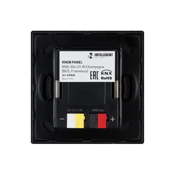 INTELLIGENT ARLIGHT Кнопочная панель KNX-304-23-IN Champagne (BUS, Frameless) (IARL, IP20 Металл, 2 года)