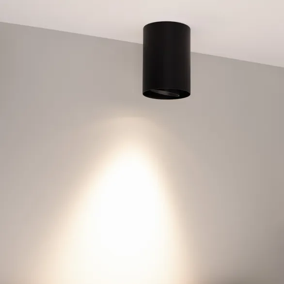 Светильник SP-FOCUS-R86-10W Day4000 (BK, 36 deg, 230V) (Arlight, IP54 Металл, 5 лет)