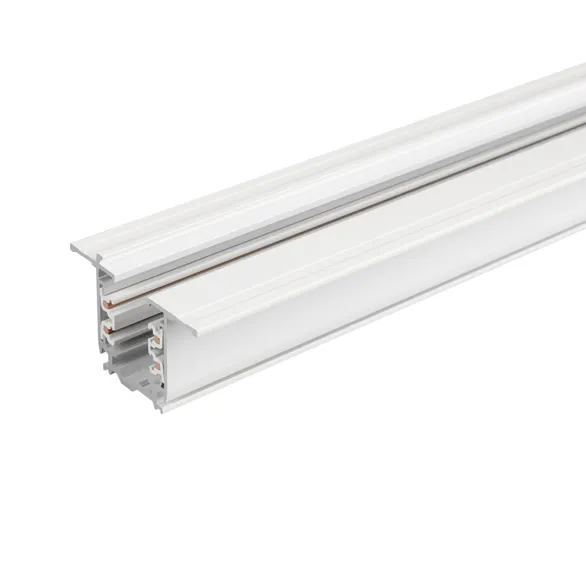 Трек встраиваемый LGD-4TR-TRACK-F-2000-WH-M (D) (Arlight, IP20 Металл, 3 года)