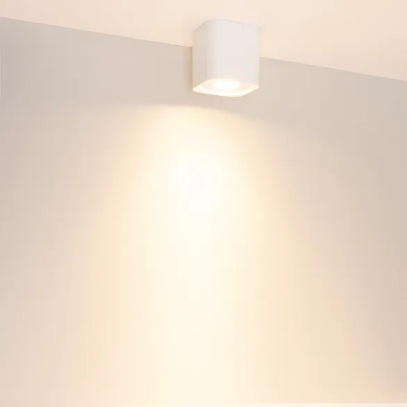 Светильник SP-ACENTO-S95x95-10W Warm2700 (WH, 20-45 deg, 230V) (Arlight, IP20 Металл, 5 лет)