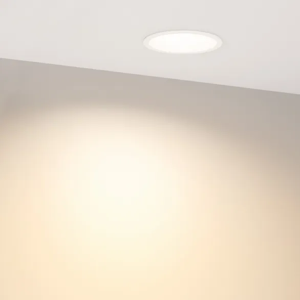 Светильник MS-BREEZE-BUILT-R82-9W Warm3000 (WH, 85 deg, 230V) (Arlight, IP20 Металл, 3 года)