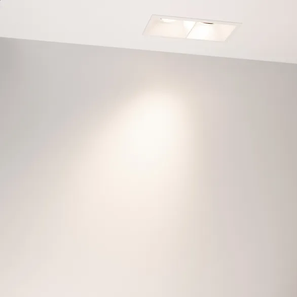 Светильник MS-FLOW-BUILT-S157x85-2x12W Day4000 (WH, 38 deg, 230V) (Arlight, IP20 Металл, 5 лет)