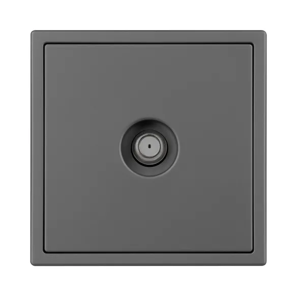 Механизм спутниковой розетки SCT-NOBE-MST1-SFPL-GR (SAT) (Arlight, Серый базальт)