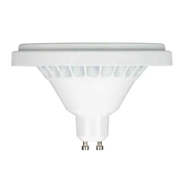 Лампа AR111-UNIT-GU10-15W-DIM Warm3000 (WH, 24 deg, 230V) (Arlight, Металл)