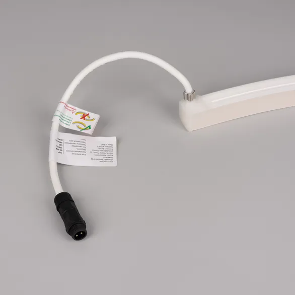 Светодиодная лента герметичная MOONLIGHT-PRO-TOP-X320-20x20mm 48V White6000 (10 W/m, IP67, 30m, wire x2) (Arlight, Вывод боковой, 7 лет)