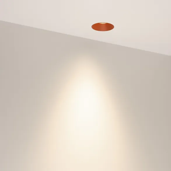 Светильник безрамочный DL-INTRAL-R63-8W Day4000 (Терракота RAL8004, 36 deg, 230V) (Arlight, IP20 Металл, 5 лет)