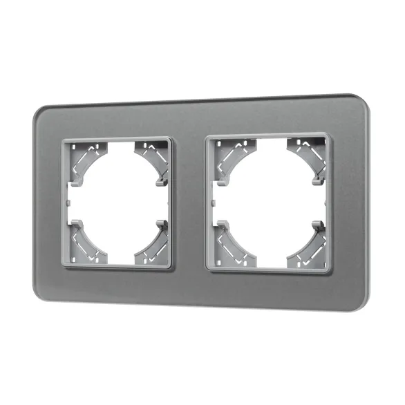 Рамка стеклянная FRM-OMALI-SFGS-2-GR (Arlight, -)