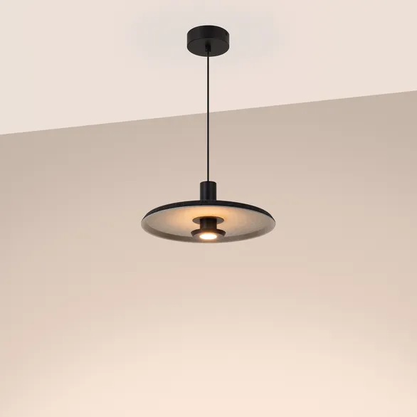 Светильник SP-KOTARO-R350-12W Warm2700 (BK-GR, 36 deg, 230V, TRIAC) (Arlight, IP20)