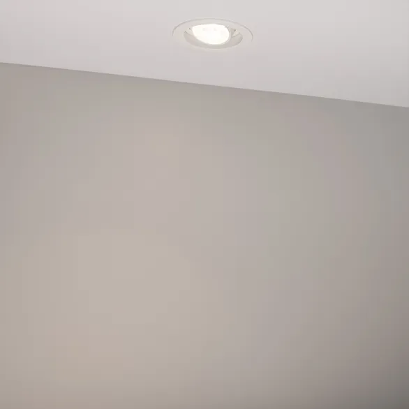 Светильник MS-VORTEX-BUILT-R90-12W Day4000 (WH-WH, 20 deg, 230V) (Arlight, IP20 Металл, 5 лет)