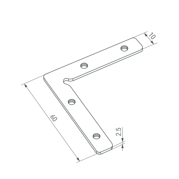 Соединитель профиля SL-LINE-3638-LW-90 Set (Arlight, Металл)