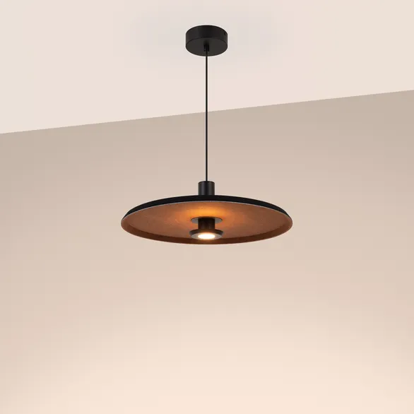 Светильник SP-KOTARO-R450-12W Warm2700 (BK-CF, 36 deg, 230V, TRIAC) (Arlight, IP20)