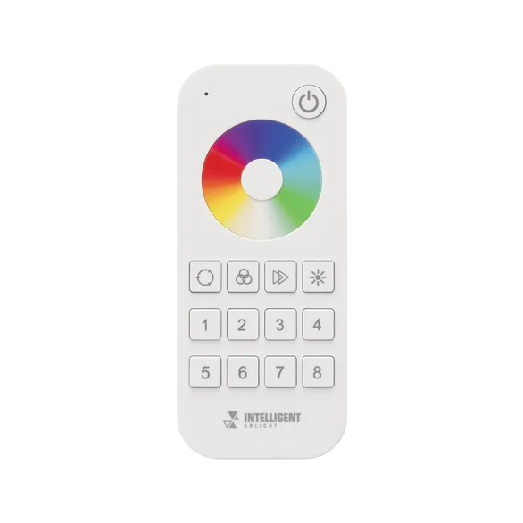 INTELLIGENT ARLIGHT Пульт SMART-SPI-801-52-8SC-RGBW-SUF White (3V, 2.4G) (IARL, IP20 Пластик, 5 лет)