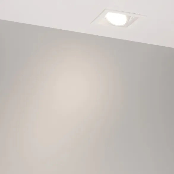 Светильник MS-VORTEX-BUILT-S117x117-20W Day4000 (WH-WH, 40 deg, 230V) (Arlight, IP20 Металл, 5 лет)