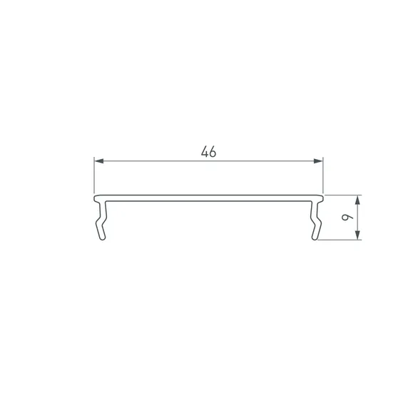 Экран ARH-LINE-4874-2000 OPAL (Arlight, Пластик)