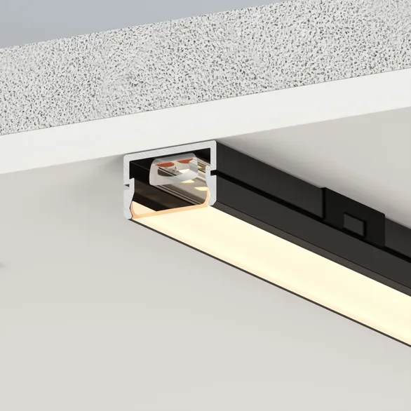 Профиль SILER-2000 ANOD BLACK (Arlight, Алюминий)