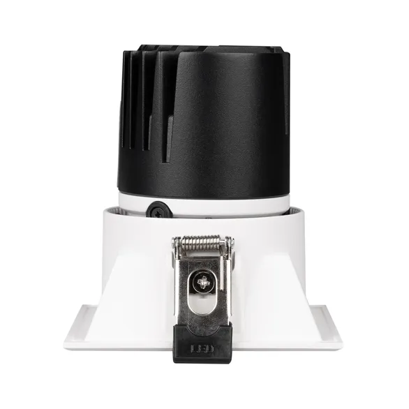 Светильник MS-FLOW-BUILT-S85x85-12W Day4000 (WH, 38 deg, 230V) (Arlight, IP20 Металл, 5 лет)