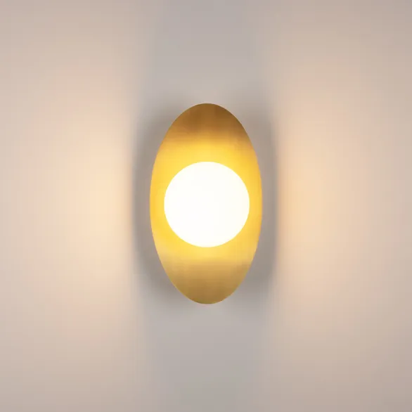 Светильник SP-PERLEN-WALL-L350-6W Warm3200-MIX (GD, 150 deg, 230V, TOUCH-DIM) (Arlight, IP20 Металл, 5 лет)