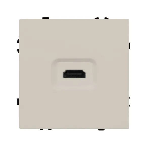 ARL NOBE Розетка HDMI софт-тач кашемир SCT-MHD1-SFPL-CA (Arlight, -)