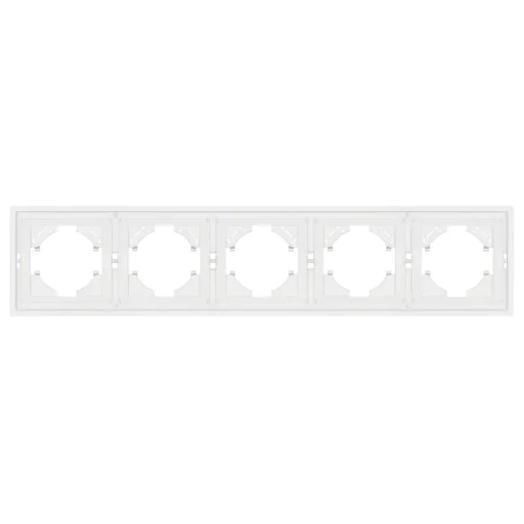 Рамка пластиковая FRM-TENDO-SFPL-5-WH (Arlight, -)