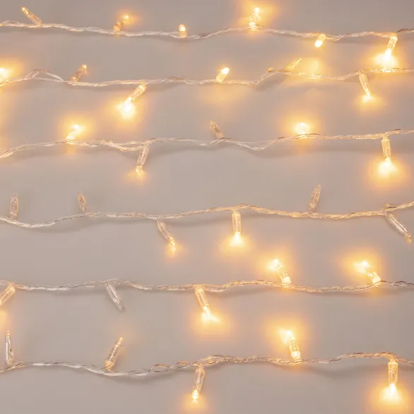 Светодиодная гирлянда ARD-STRING-CLASSIC-1000-CLEAR-100LED-PULSE Warm (230V, 7W) (Ardecoled, IP65)