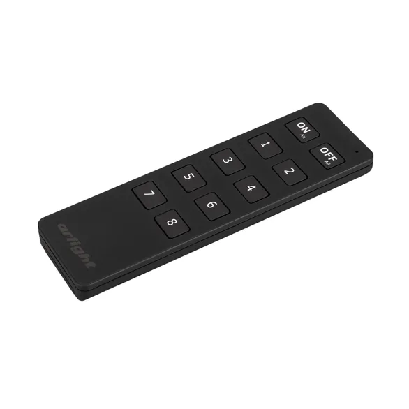 Пульт SMART-R8-DIM (8 зон, 2.4G) (Arlight, IP20 Пластик, 5 лет)