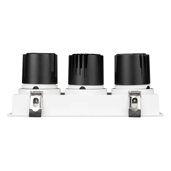 Светильник MS-FLOW-BUILT-S230x85-3x12W Day4000 (WH, 38 deg, 230V) (Arlight, IP20 Металл, 5 лет)