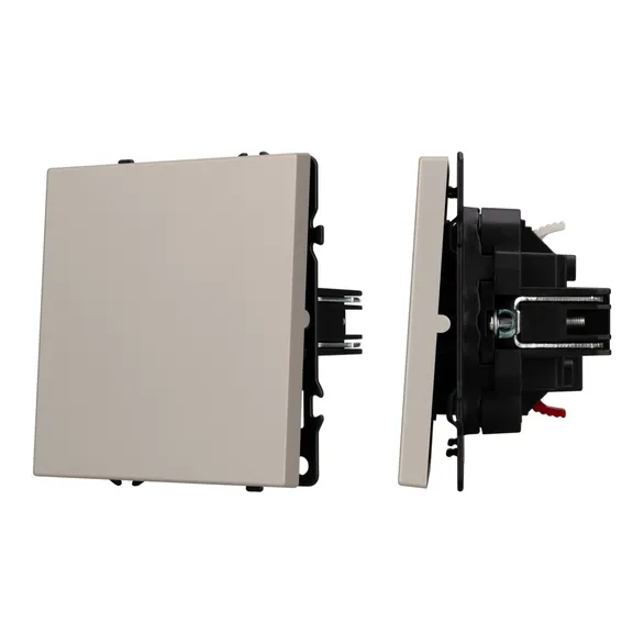 Механизм выключателя одноклавишный проходной SWT-NOBE-MKP1-SFPL-CA (230V, 10A) (Arlight, -)