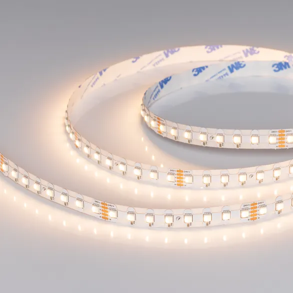 Светодиодная лента RZ-H96-12mm 24V RGBW-Warm (12 W/m, IP20, 5m) (Arlight, CRI>90)